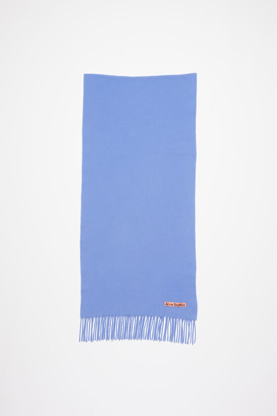 (image for) First-Class Fringe wool scarf - Narrow